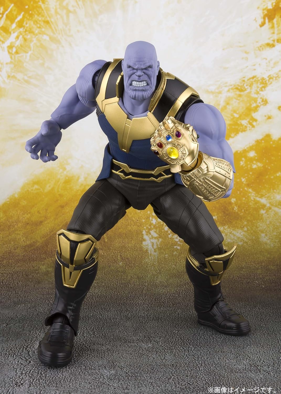 S.H. Figuarts Avengers Star-Lord (Avengers: Infinity War) Figure, Approx. 7.5 inches (190 mm), PVC/ABS, Pre-painted Complete Action Figure