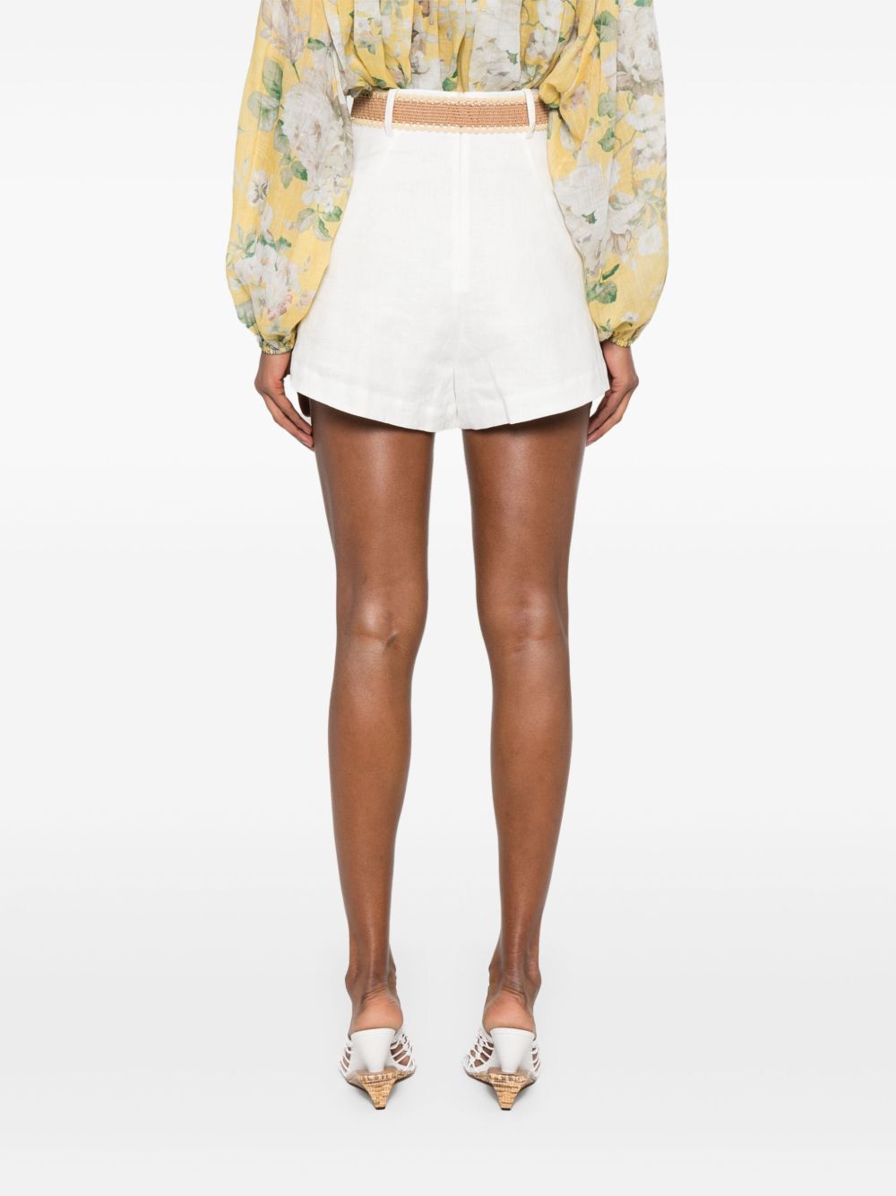 Zimmermann ZIMMERMANN RHIANNON LINENショーツ - Image 5