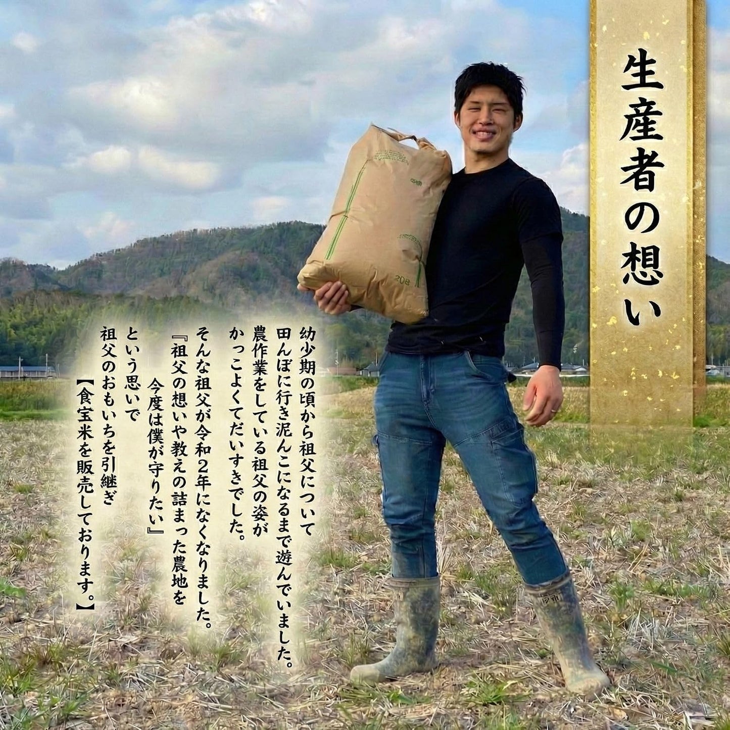 Denba Shinoyama Food Treasure Rice Produced in Hyogo Prefecture, Koshihikari Gift, Japanese Treasure 4.4 lbs (2 kg), Produced in Reiwa 7 Year | Rare Rice with 6 Years Continuous Special A Rating:
