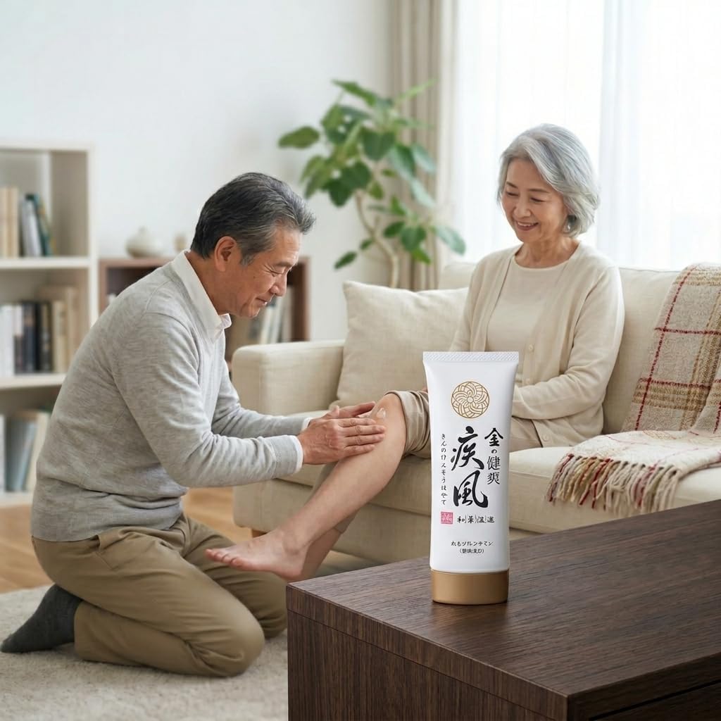Shin Daiwa Kanpo Kanpo, Ken Kiku, 2.8 oz (80 g), Gel Type, Waist and Knees, Moisturizing, Gently Warm (1)