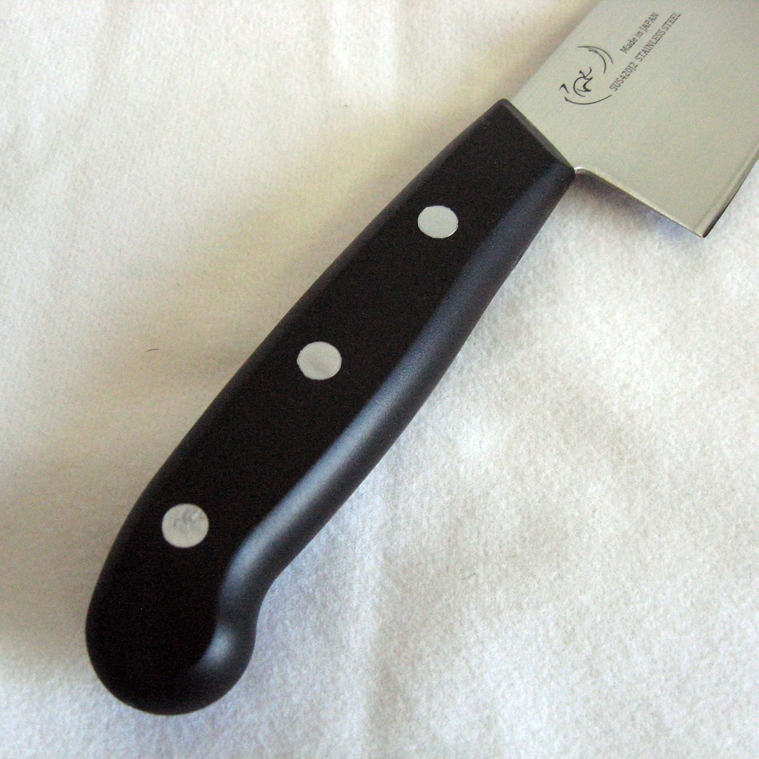 Nagao Hakaku Santoku Knife, Blade Length: 6.5 inches (165 mm), Stainless Steel Knife, Dishwasher Safe, Made in Japan