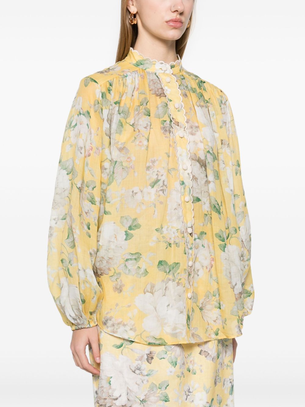 Zimmermann Zimmermann Acaciaプリントブラウス - Image 5