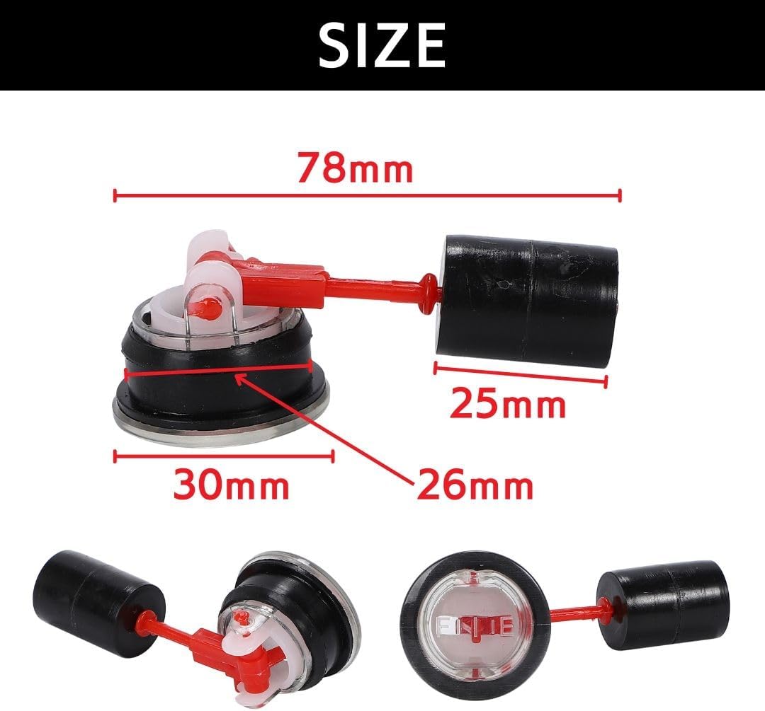 Generator, Gasoline, Fuel, Cock, Farm Equipment, Fuel Gauge, Engine, Blower Tank, Plowing, Snow Removal, Level Meter, Replacement, 2 Pieces, General Purpose