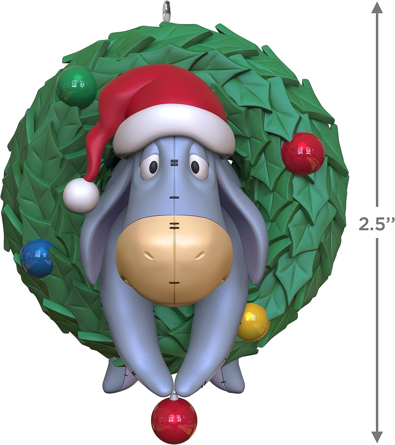 Hallmark Keepsake Adorno de Navidad 2021, Disney Winnie The Pooh O Christmas Eeyore