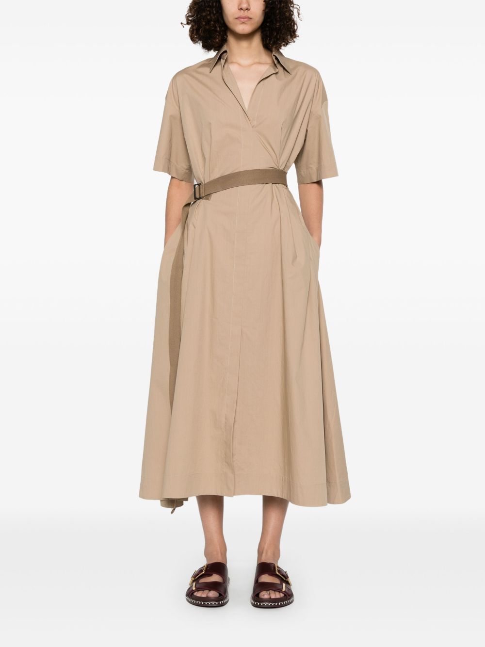 Brunello Cucinelliコットンベルトドレス - Image 5