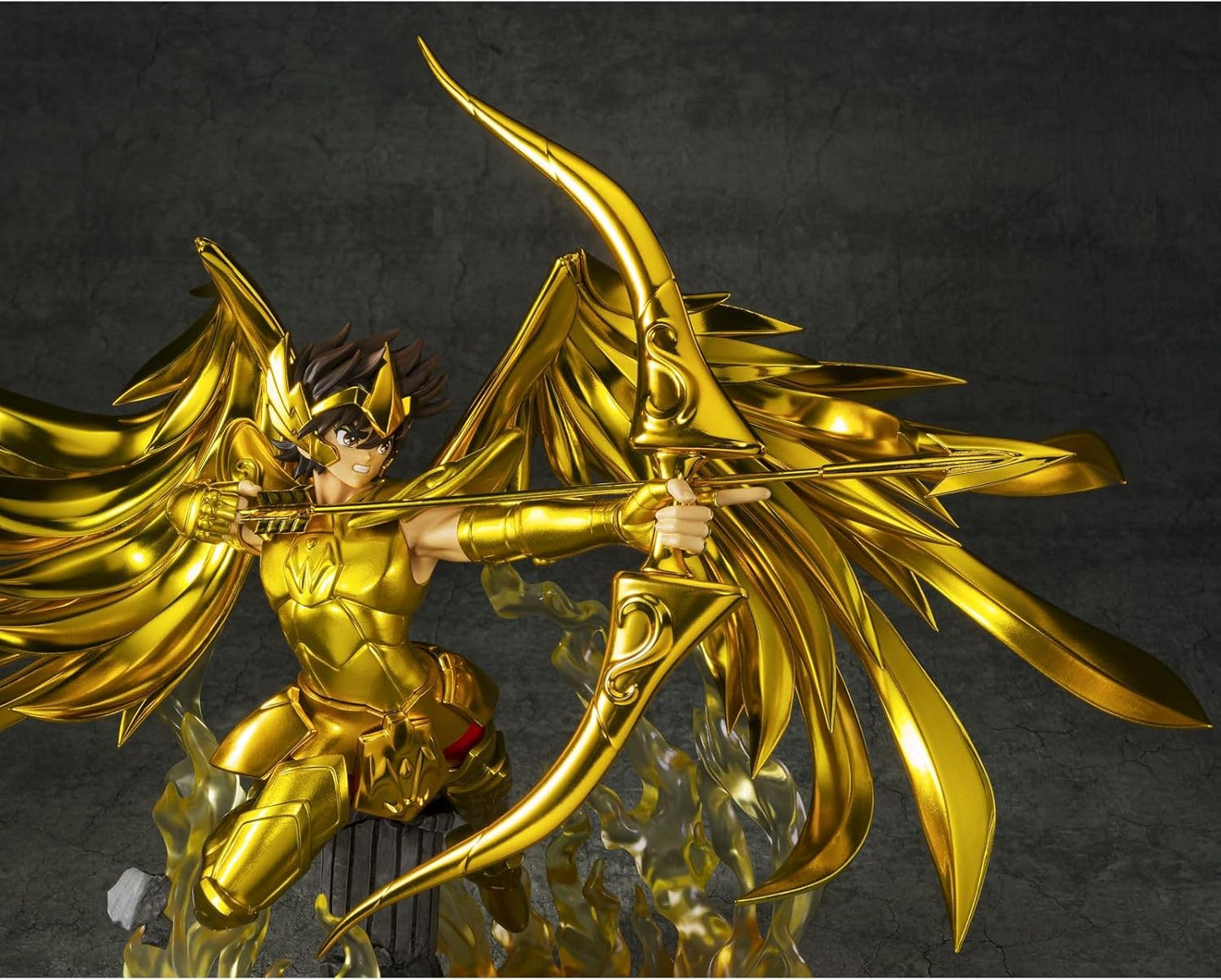 Figuarts Zero Touche Métallique Saint Seiya, Sagittarius Seiya, Approx. 9.8 inches (250 mm), PVC & ABS, Pre-painted Complete Figure