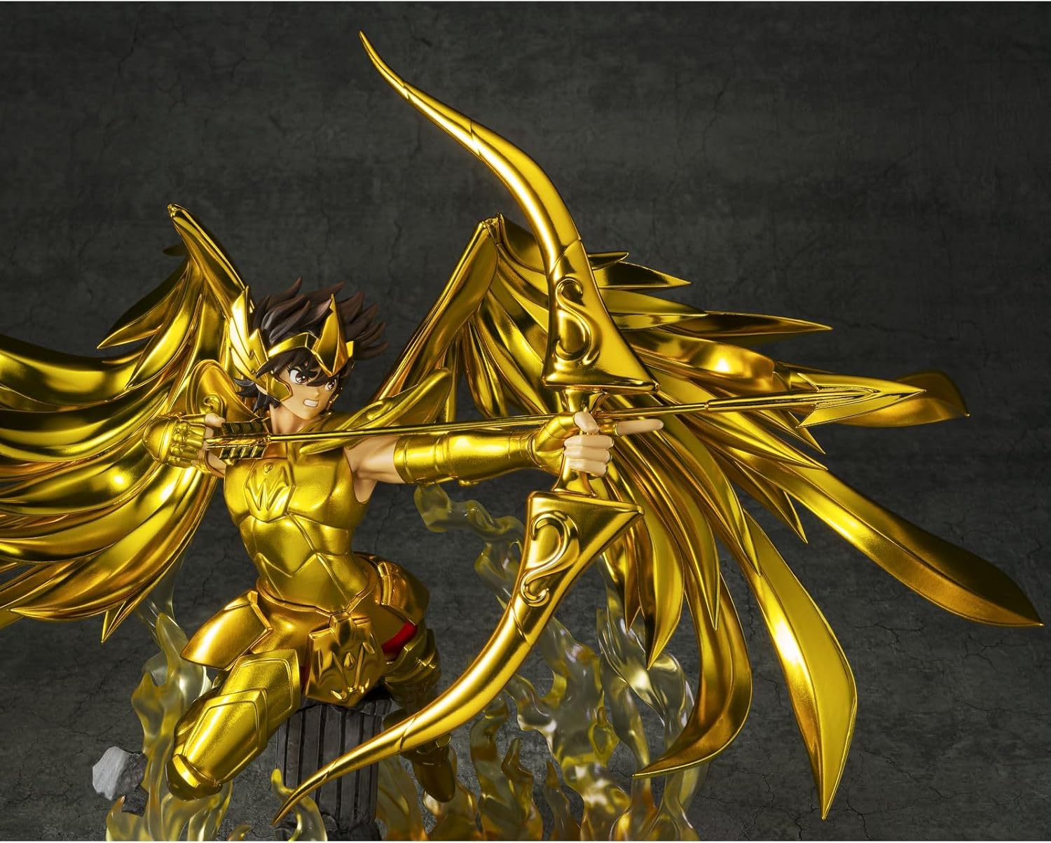 Figuarts Zero Touche Métallique Saint Seiya, Sagittarius Seiya, Approx. 9.8 inches (250 mm), PVC & ABS, Pre-painted Complete Figure