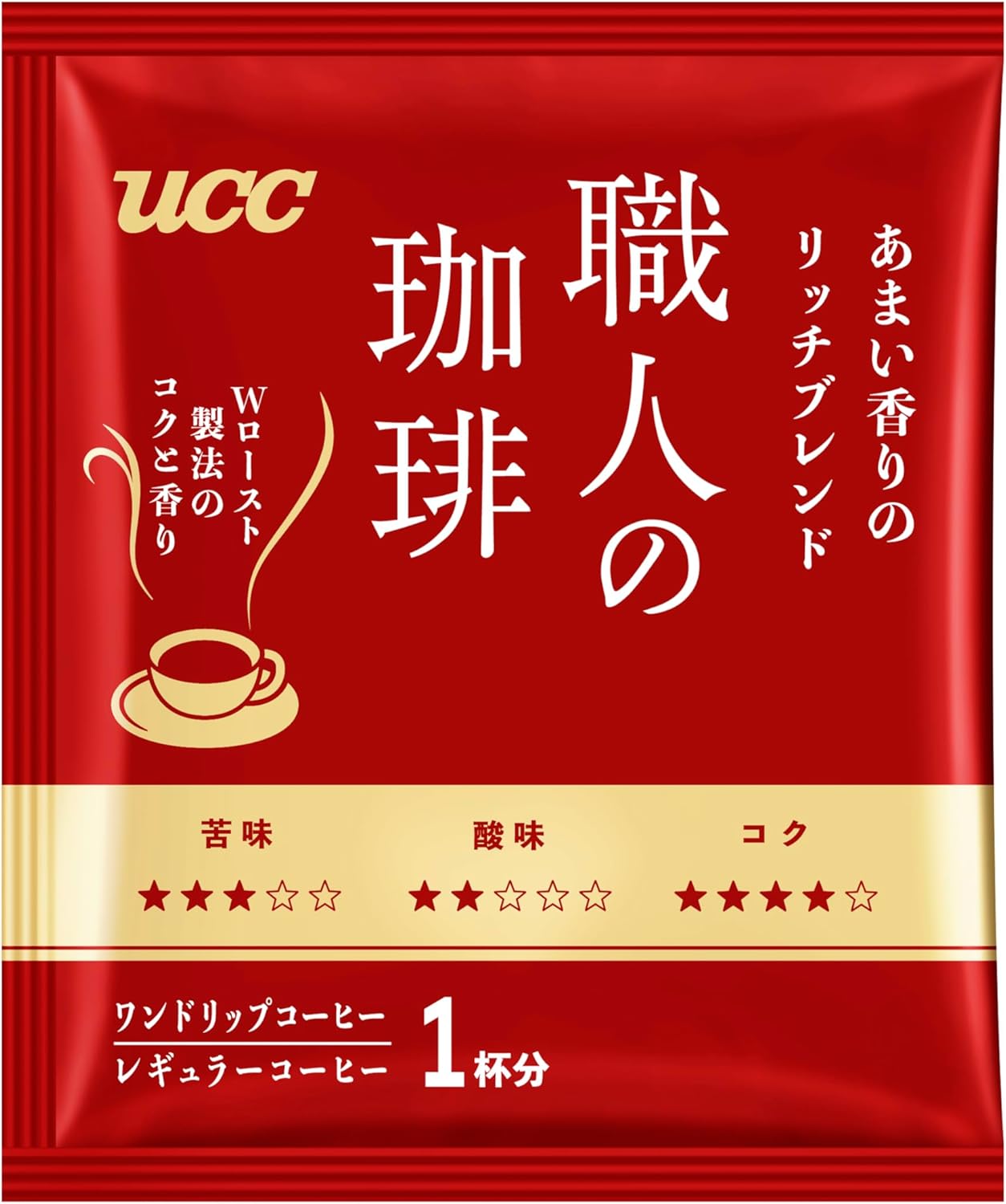UCC Artisan Coffee Drip Coffee, Rich Blend, 40 Cups (Roasted)