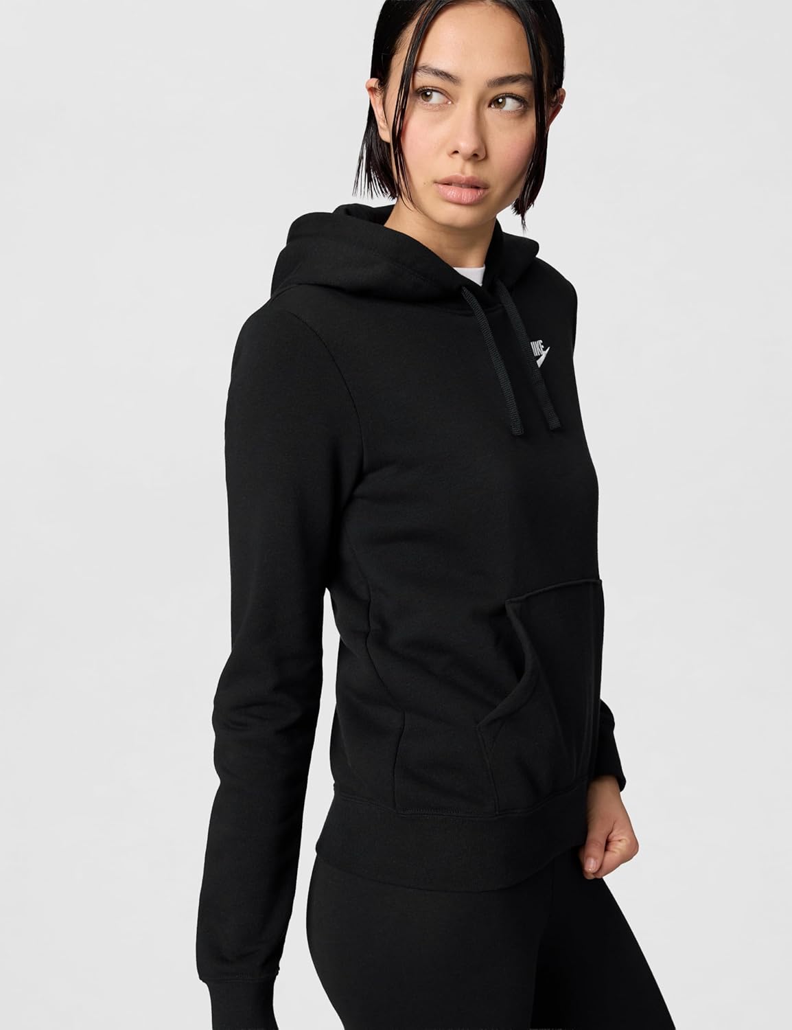 Nike Sudadera con Capucha de Forro Polar Pullover Sportswear Club para Mujer