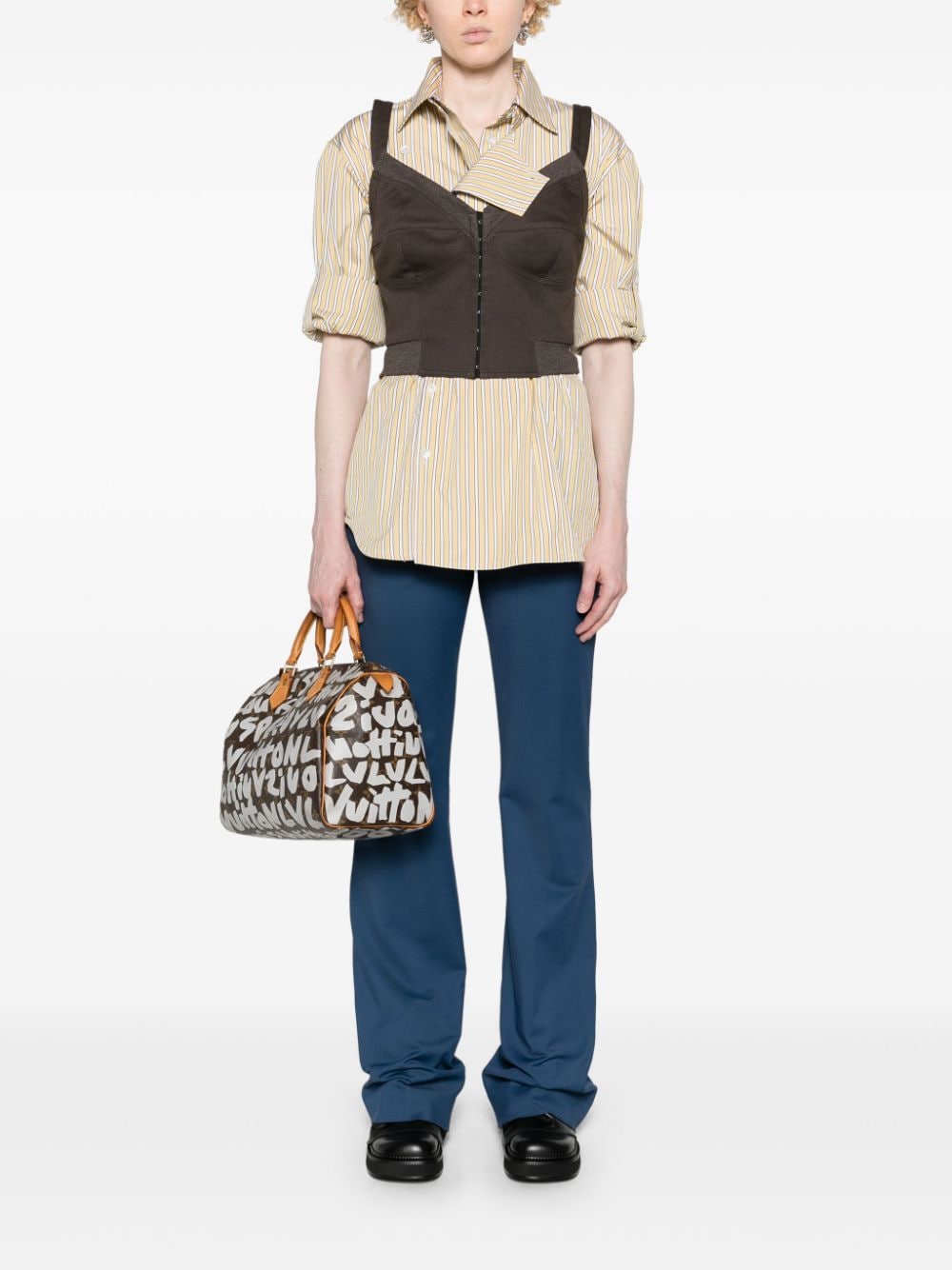 Vivienne Vivienne Westwoodハイウエストフレアズボン - Image 5