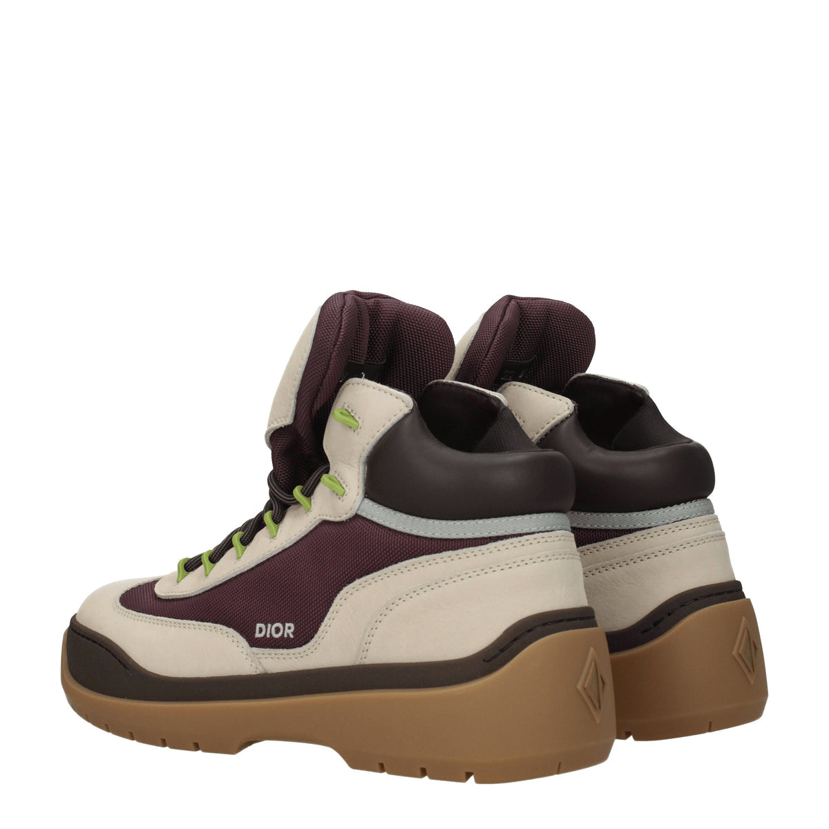 Dior クリスチャンディオールハイキングブーツメンズスエードベージュ/ブラウン - Image 5