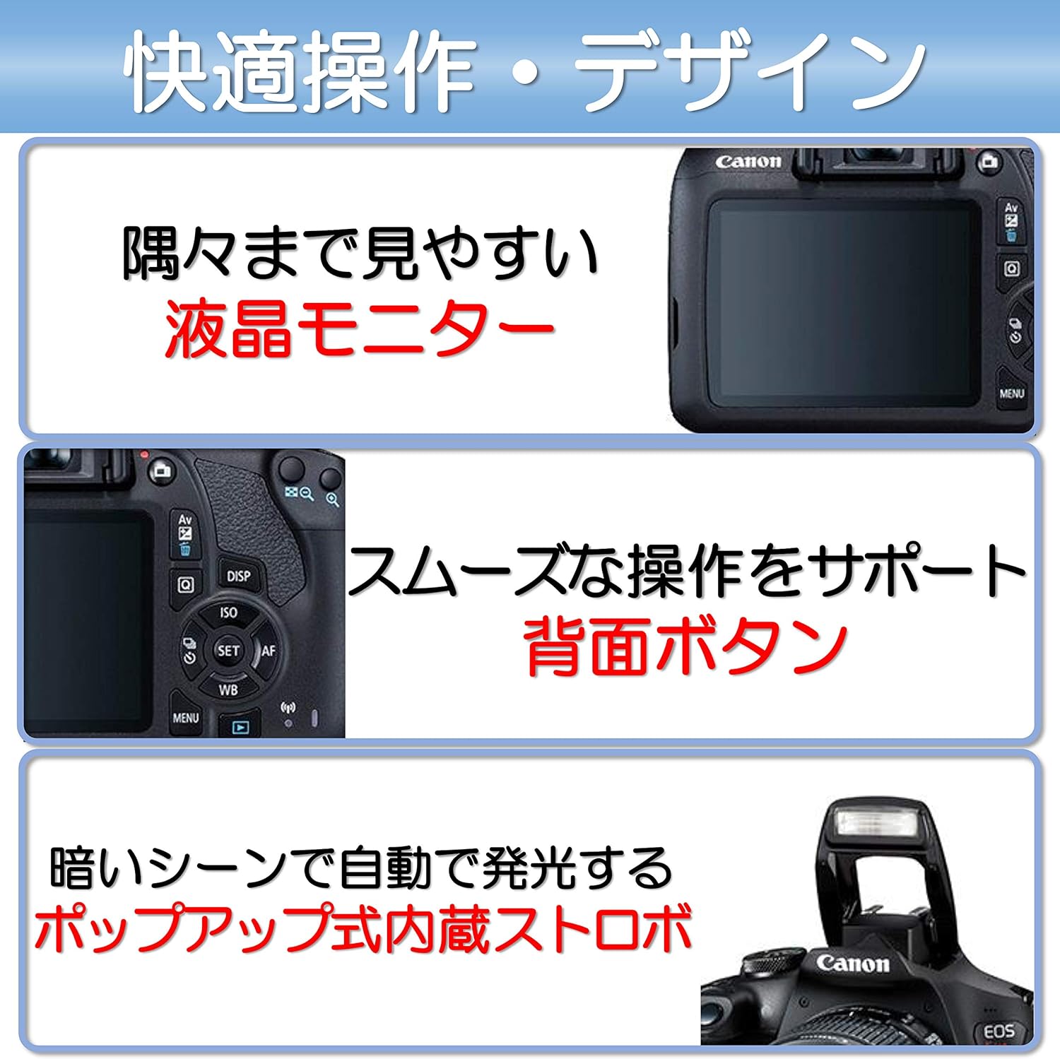 Canon DSLR EOS Kiss X90 Standard Zoom Kit EOSKISSX901855IS2LK