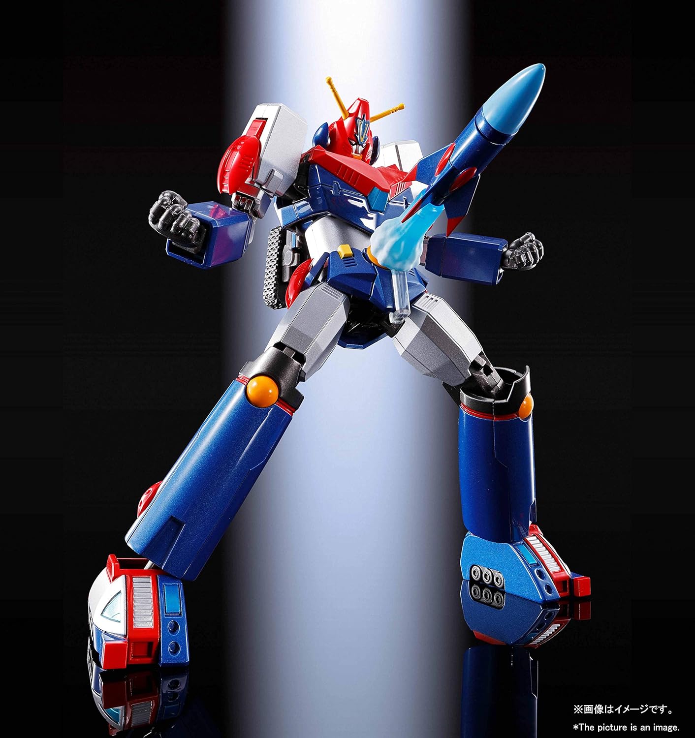 Tamashi Nations Soul of Chogokin GX-90 Super Electromagnetic Robot Con Butler V F.A. Approx. 7.1 inches (180 mm), Diecast & ABS & PVC Pre-painted Action Figure