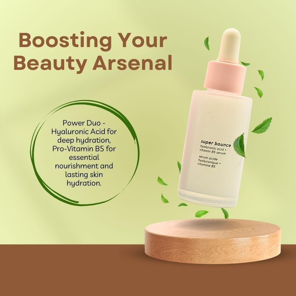 Glossier Super Bounce Ácido Hialurónico + Vitamina B5 Suero Tamaño Completo 1 onza