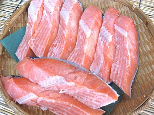 Artisan Hand Cut! Additive-free! Sweet Salmon Fillet, 2.2 lbs (1 kg)