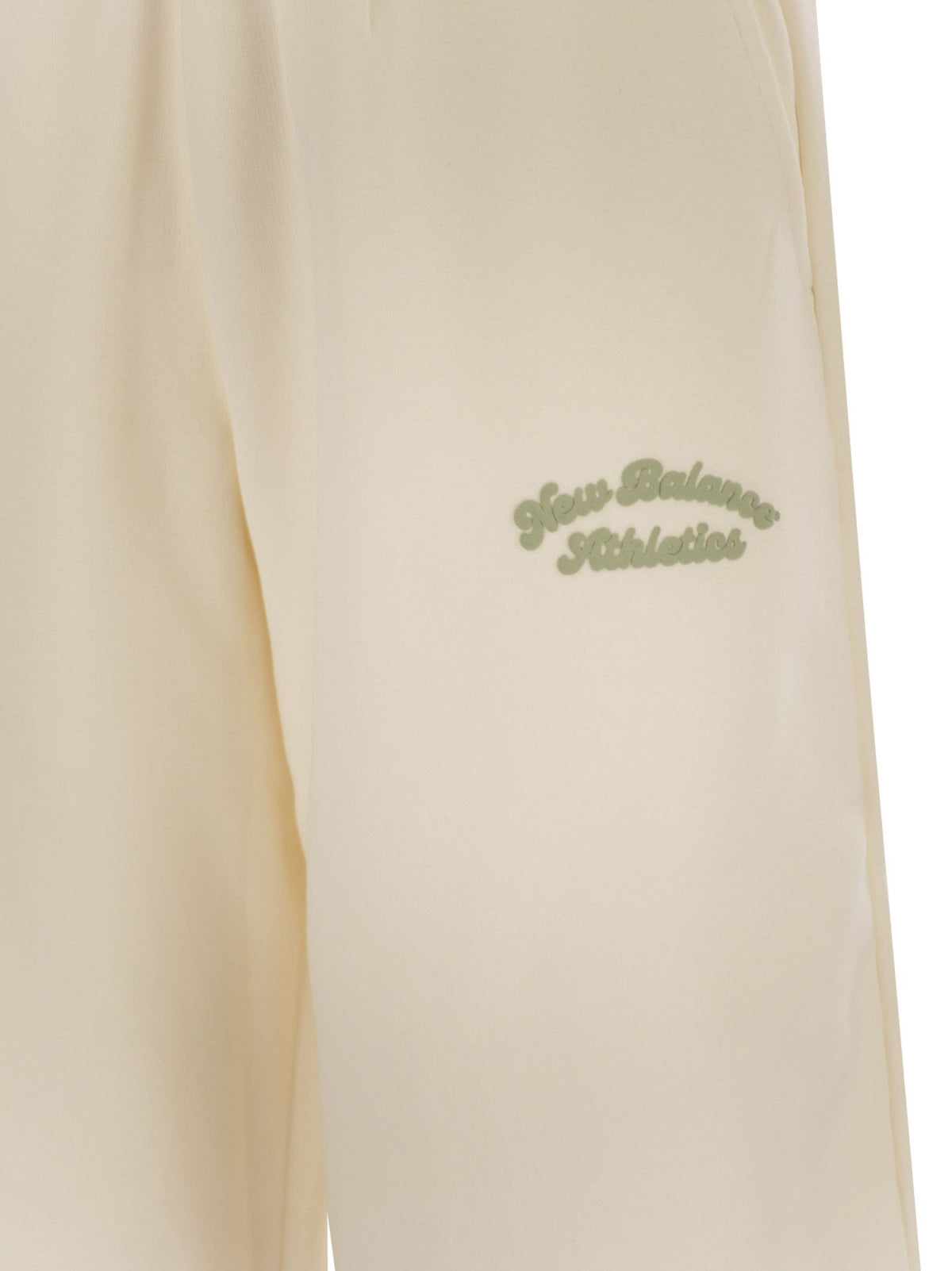 Designer Brand ロゴ付きのニューバランスフリースズボン - Image 5