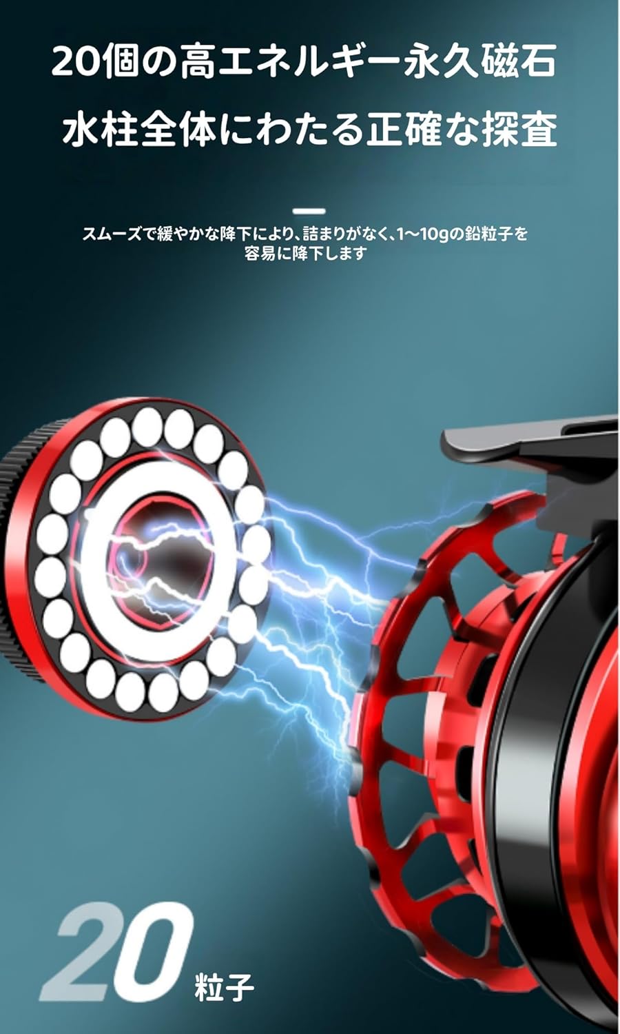 JQQJ自動リリースプロ仕様スピニングフィッシングリール ライトラフトフィッシングリール 自動散布ラインフライフィッシングリール 防水設計 左/右手引きラインリール 釣り用 マグネットブレーキ プロ 筏 チヌ 氷 磯 淡水・海水両用