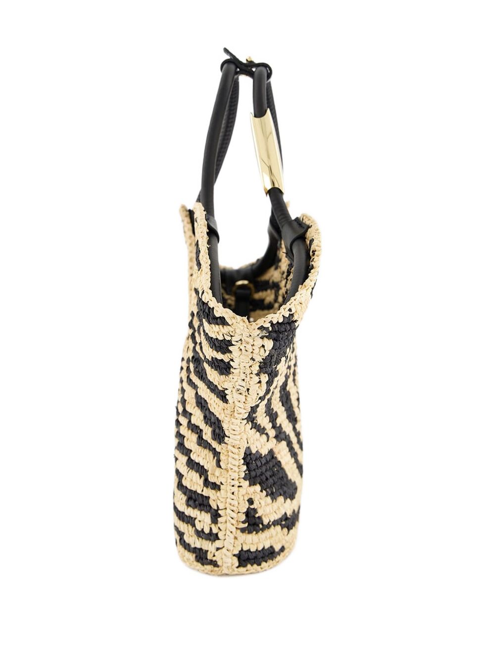 Zimmermann Zimmermann Goldentime Small Rafia Tote - Image 5