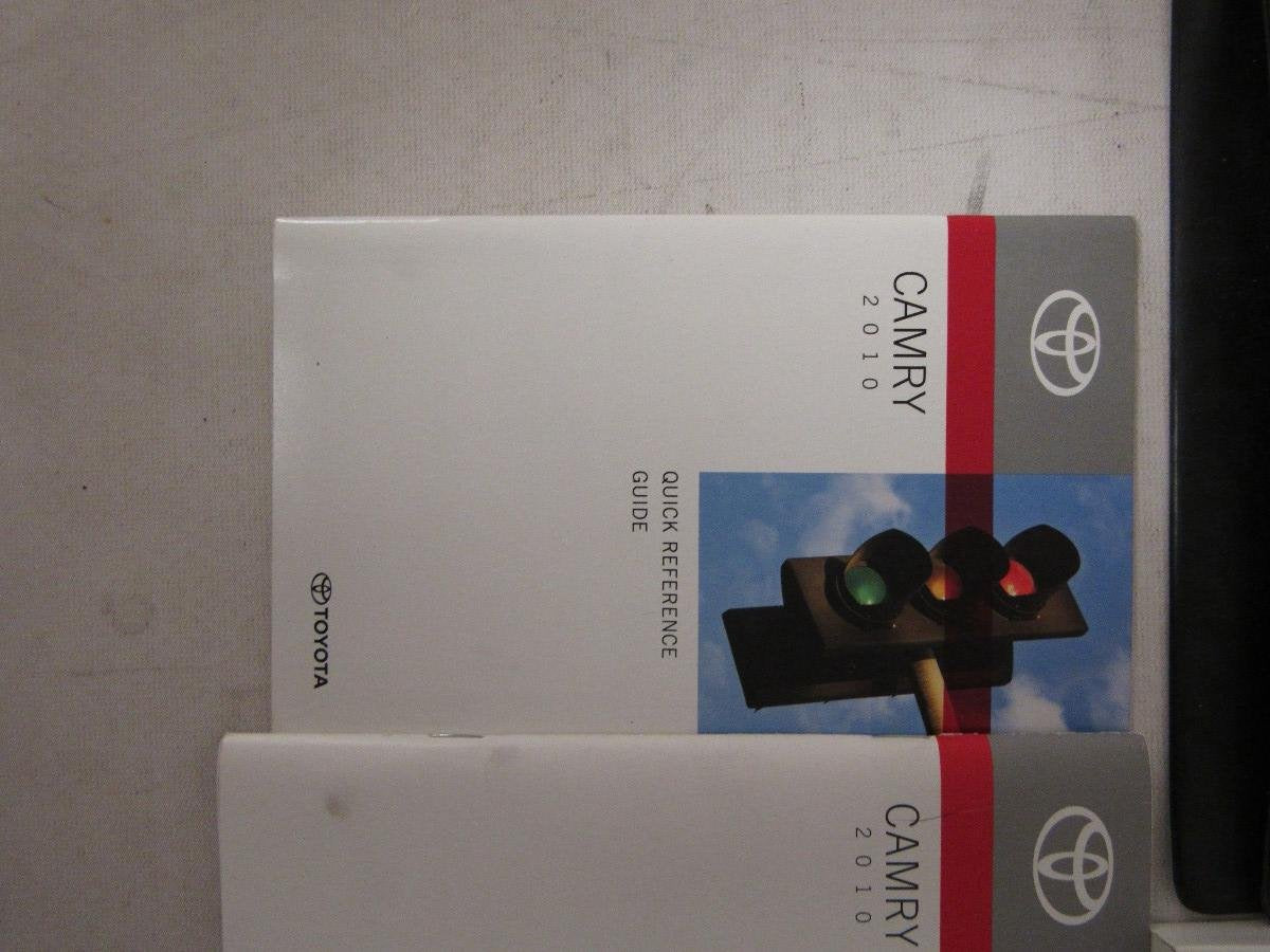 2010 Toyota Camry Owners Manual Set