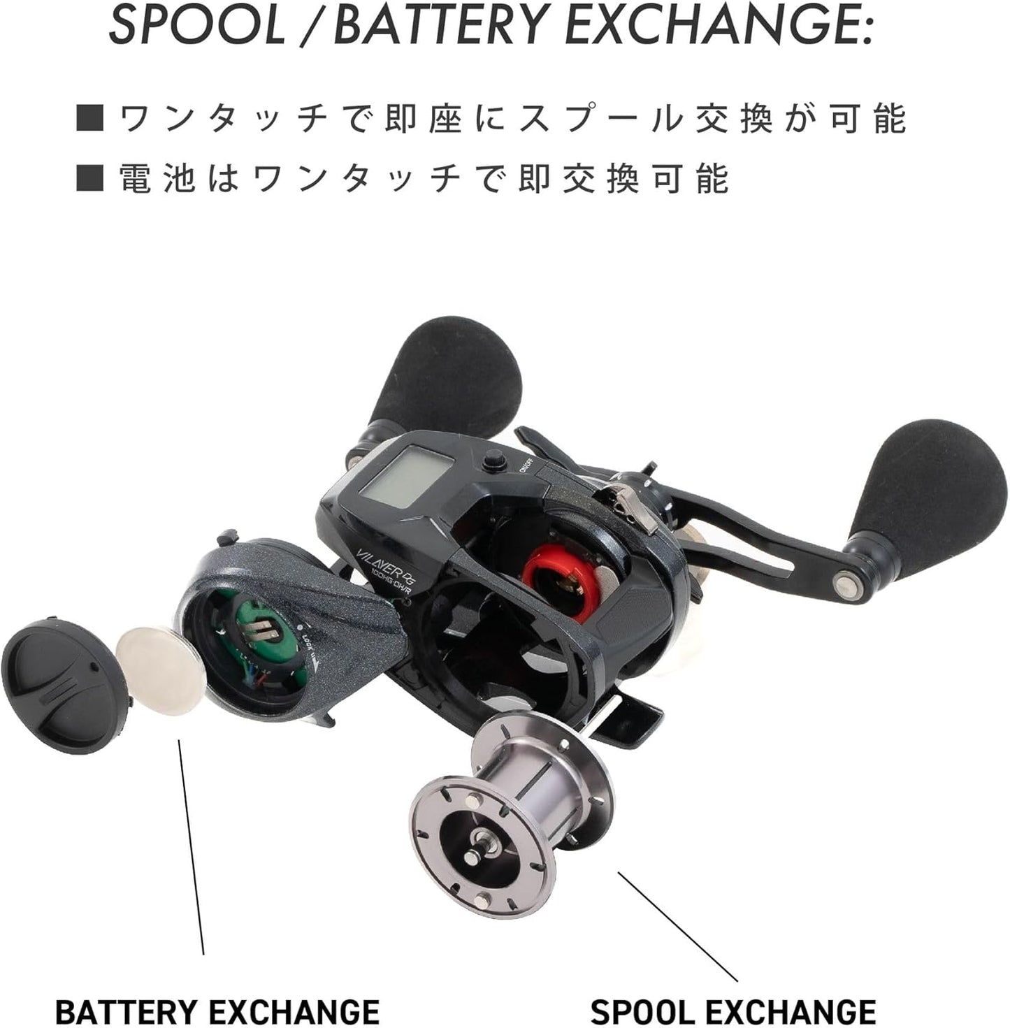 Tailwalk Digital Counter Reel Villaier DG (VILAYER DG) Series