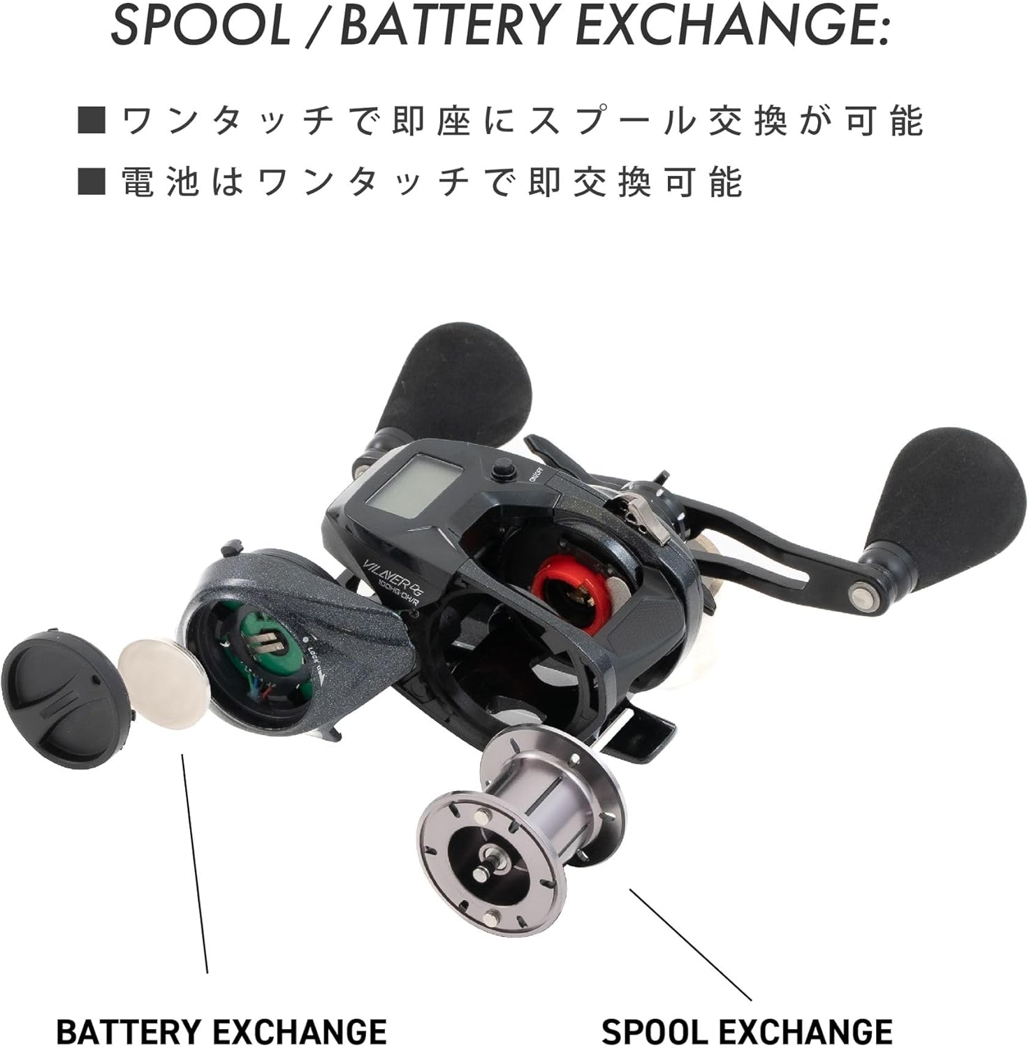 Tailwalk Digital Counter Reel Villaier DG (VILAYER DG) Series