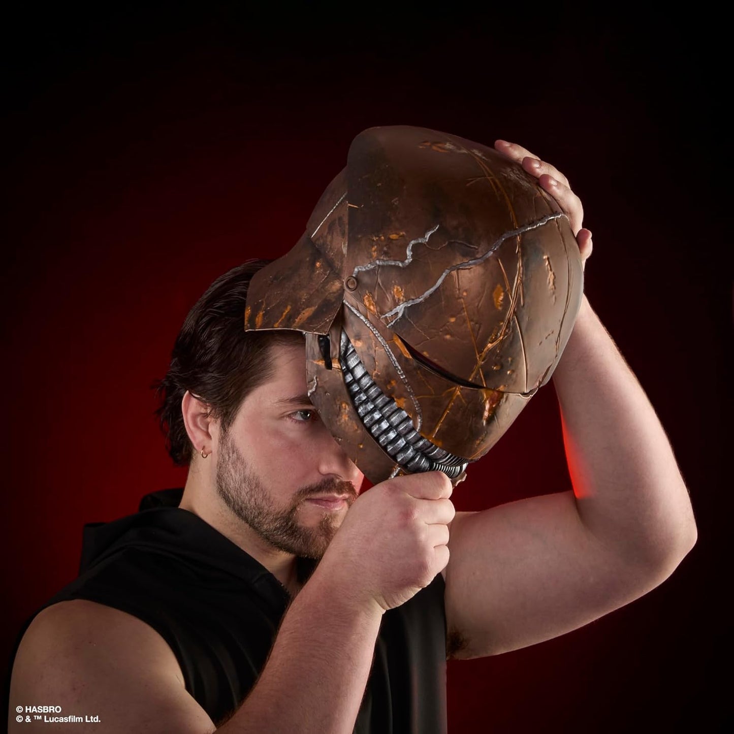 STAR WARS The Black Series The Stranger - Casco electrónico premium, artículo de juego de rol de acólito para edades de 14 años en adelante