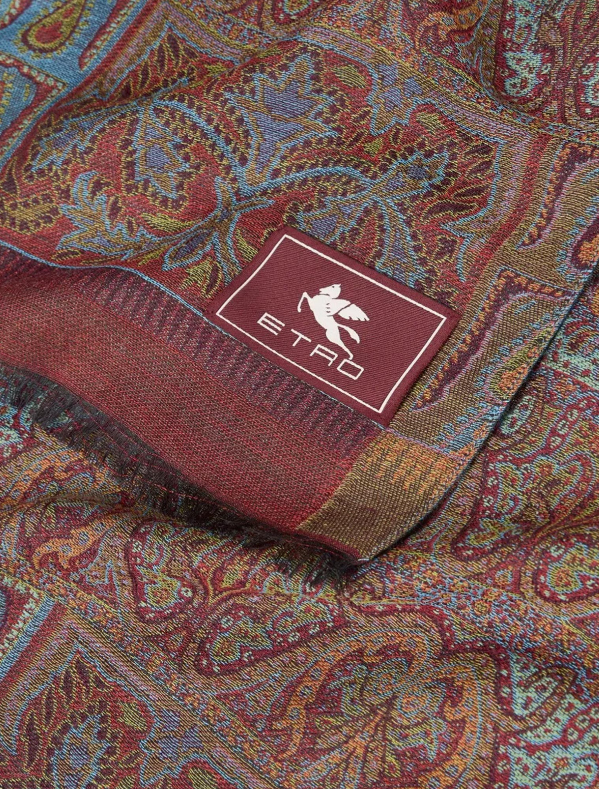 Etro エトロ スカーフ レッド - Image 5