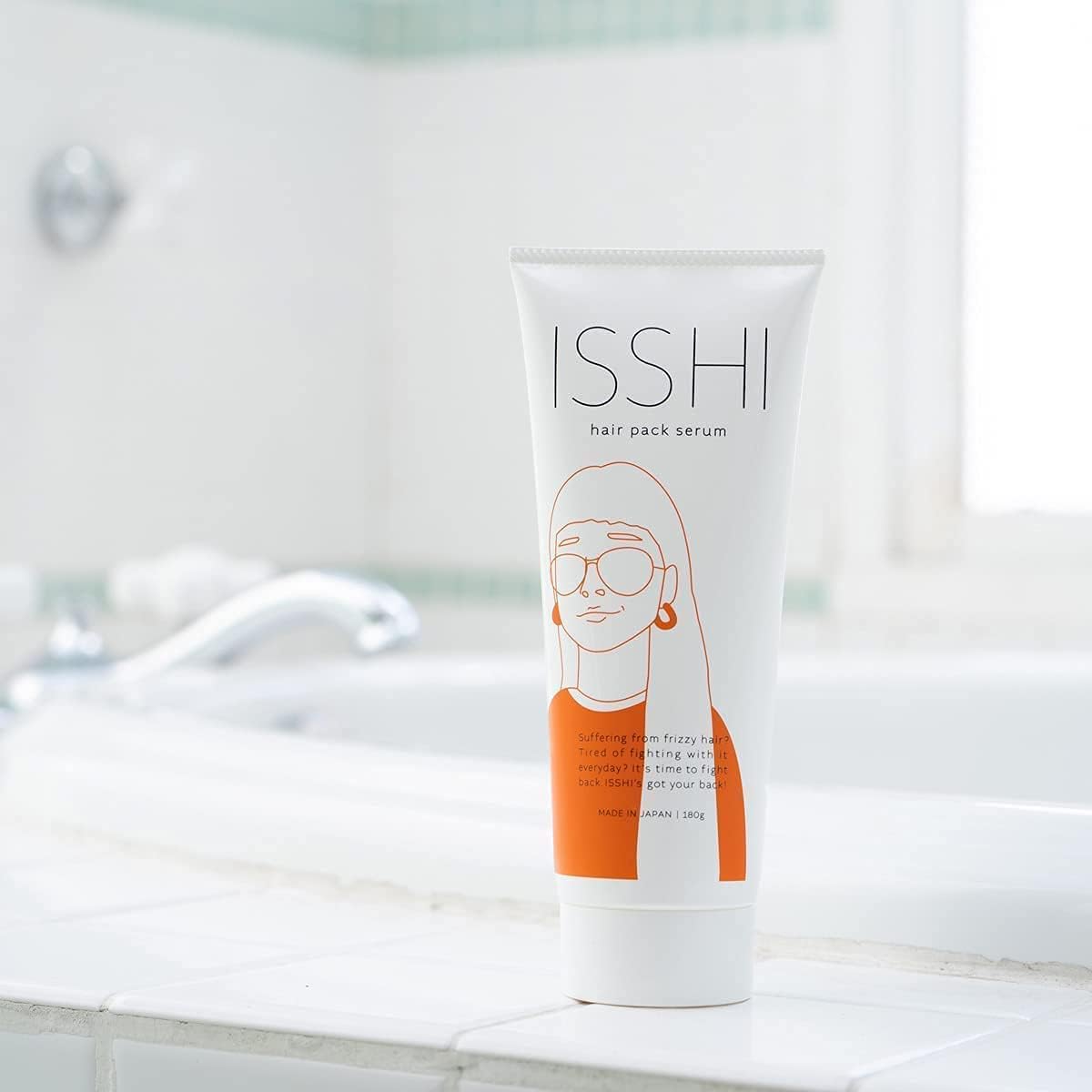 ISSHI Hair Pack Serum, Hair Mask, Acid Heat Treatment, Curly Hair, Wavy & Spread Repair, Smooth Straight Treatment (Set of 3)