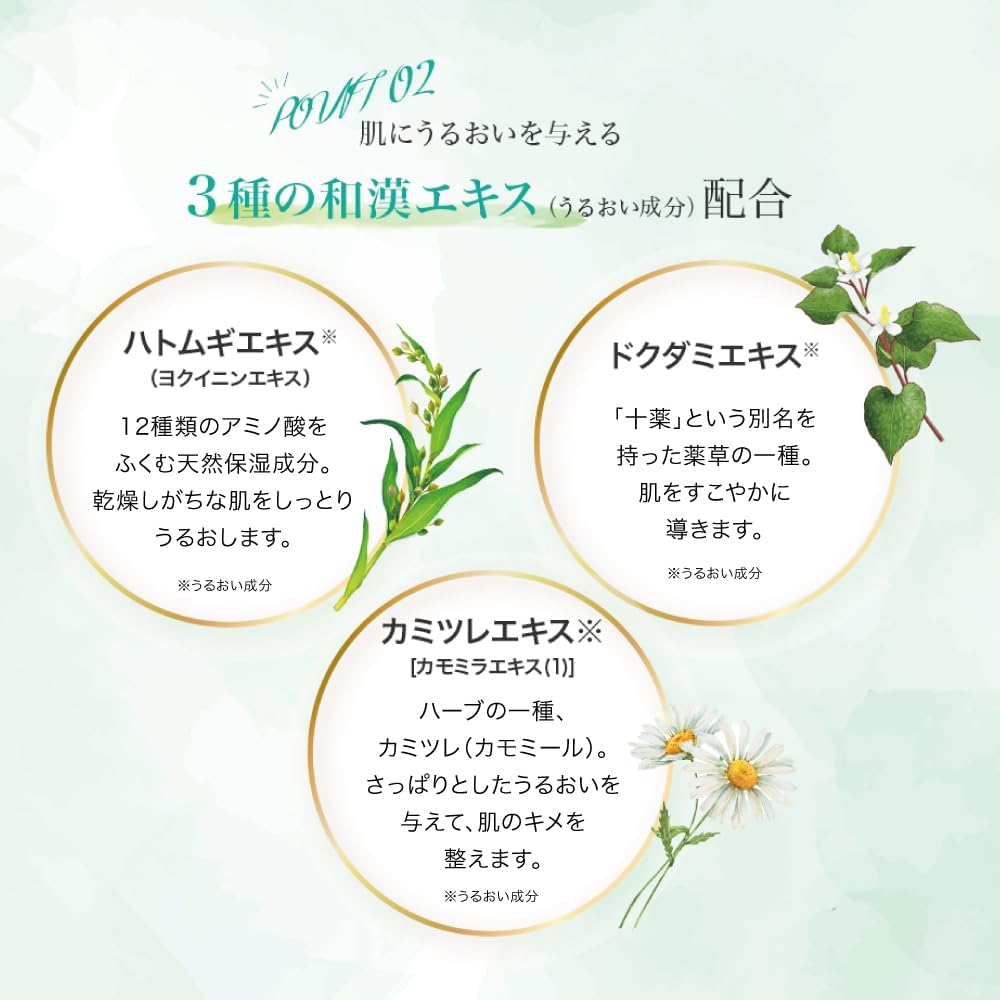 Hadalabo Medicated Gokujun Trouble Care Unit 6.7 fl oz (170 ml) & Refill 6.7 fl oz (170 ml)