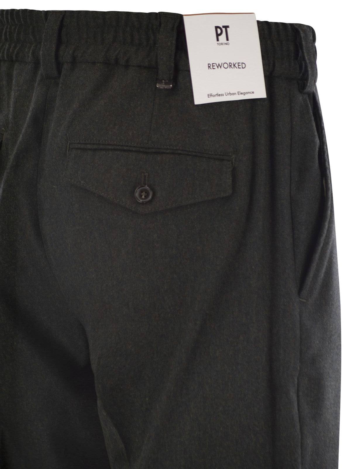 Pt Pt Torino The Rebel Wool And Cashmere Trousers - Image 5
