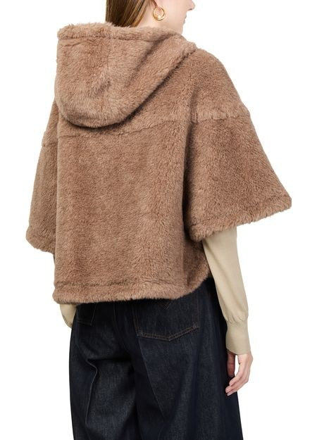 MAX MARA Petalo Teddy cape - Image 5