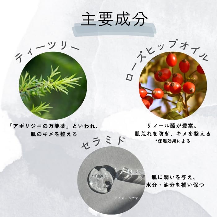 PaleMoist-[Pareo Product Development Office] All-in-One Gel | Supervised by Yuu Suzuki | Oily Skin Tea Tree Rose Hip Oil Ceramide 50g