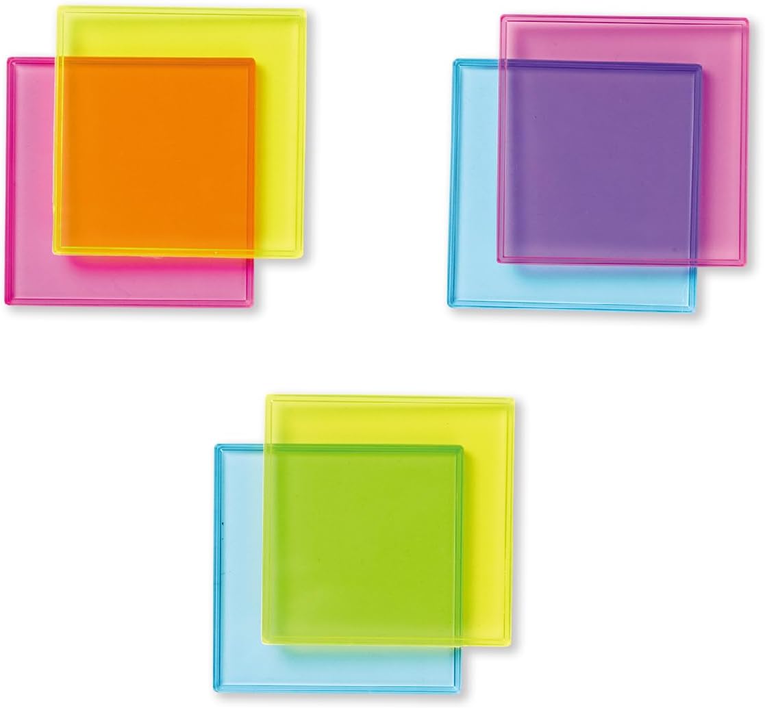 Kumon Publishing Stack Art! Stained Glass Puzzle Educational Toy Shapes Colors Toy 4 Years and Up KUMON CS-10