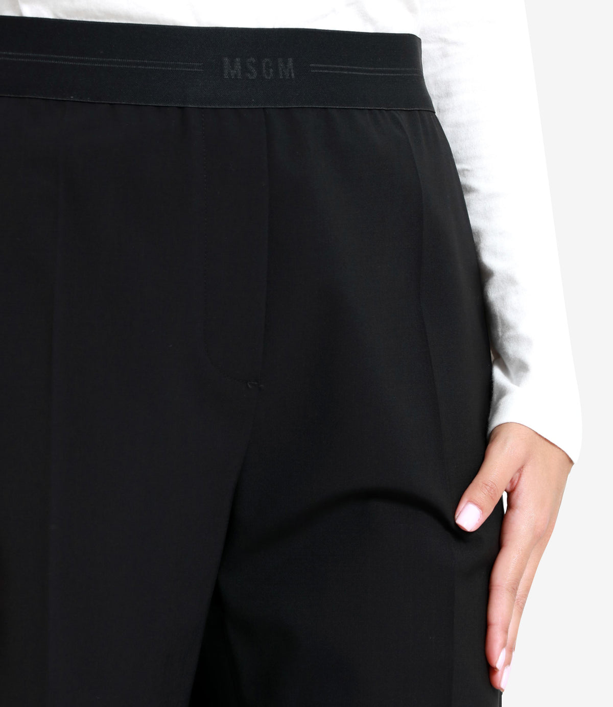 Msgm MSGMズボンブラック - Image 5