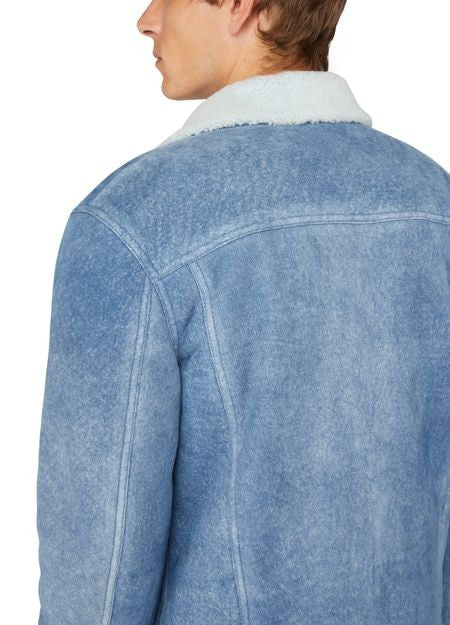 LOEWE シアリングカラー付き デニムジャケット - Image 5