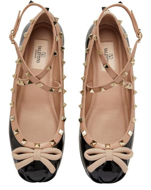VALENTINO GARAVANI Rockstud フラットバレエシューズ - Image 5