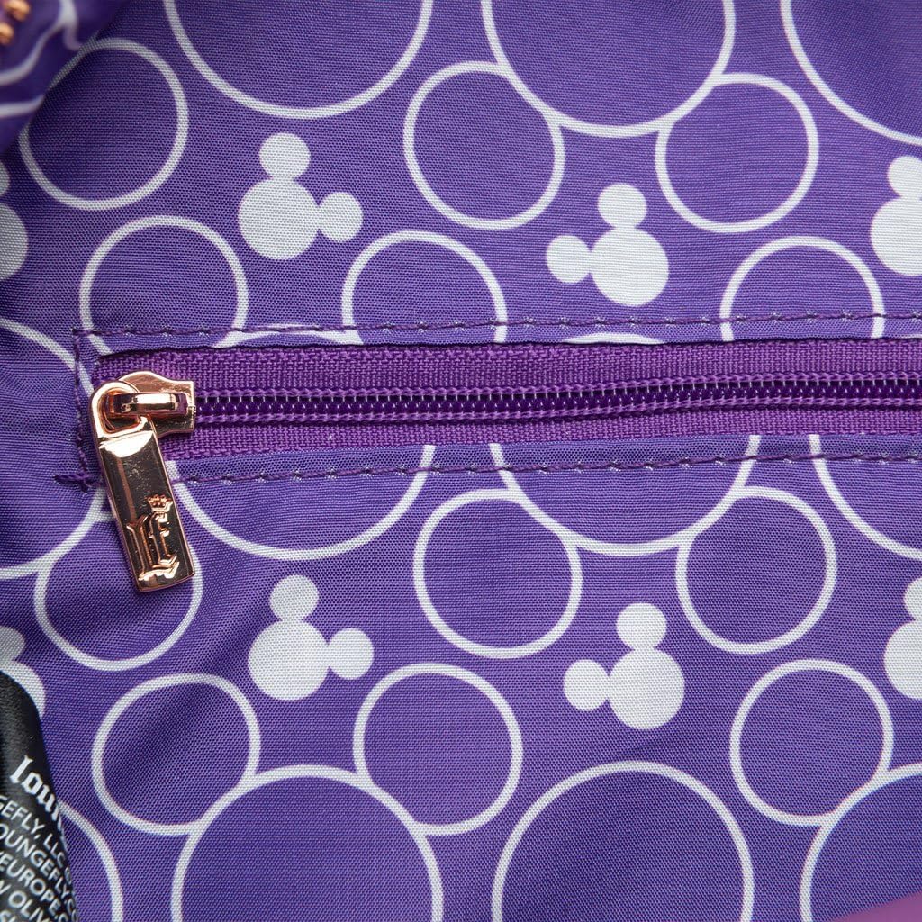 Loungefly Disney The Minnie Mouse Classic Series Women's Backpack, Lavender, Multicoloured, One Size, Wdbk3189