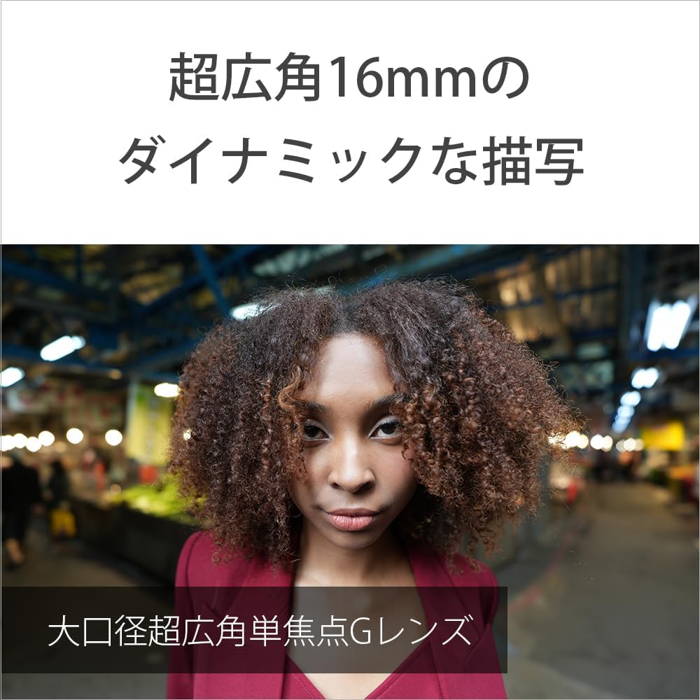 Sony SEL16F18G Wide Angle Monofocal Lens Full Size FE 16mm F1.8G G Lens for Digital SLR Camera α [E-Mount] Genuine Lens