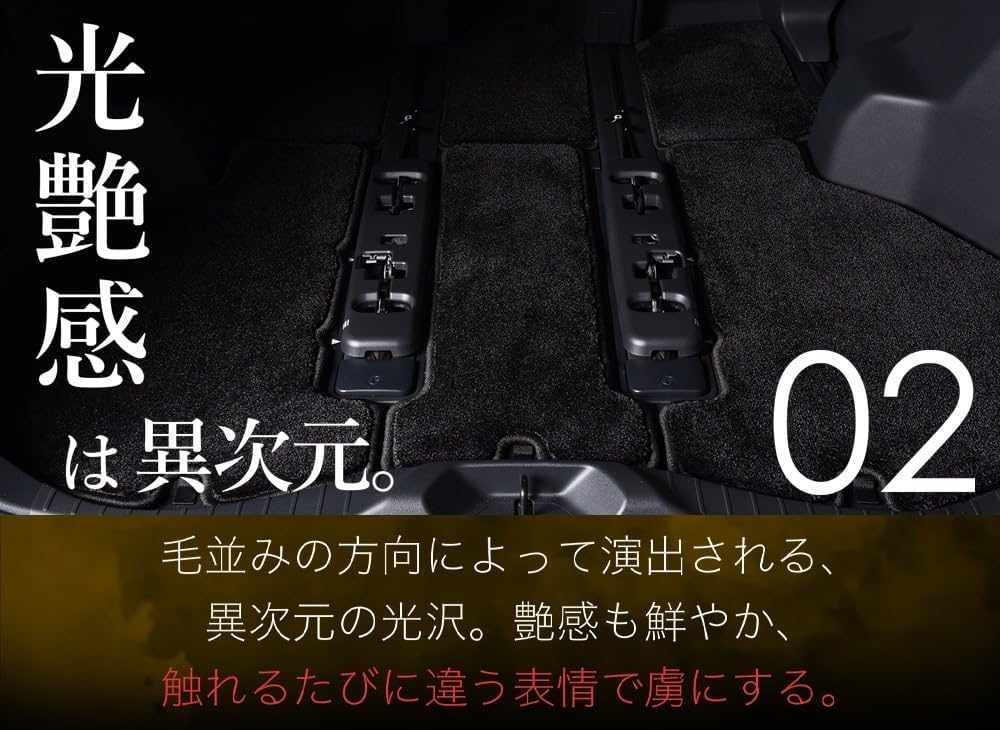 Hobby Craftsman Floor Mat, Royal Lounge Mat, New Alphard 40 Series, Vellfire 40 Series, Executive Royal Type, Compatible with "08k-a001-ca" Lot No. 01
