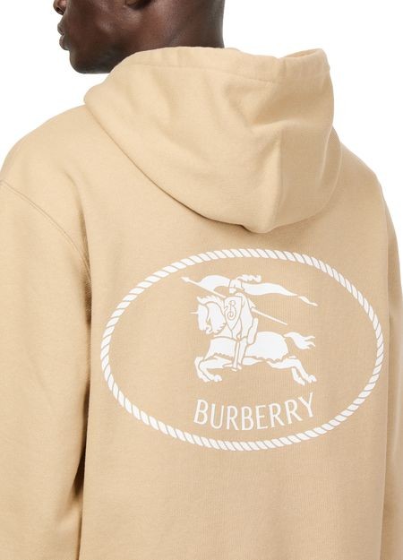 BURBERRY Cotton hoodie with EKD badge - Image 5