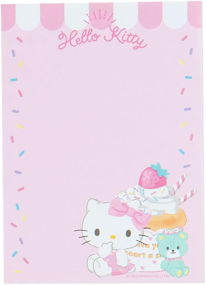 Sanrio 016942 Hello Kitty 8 Design Memo