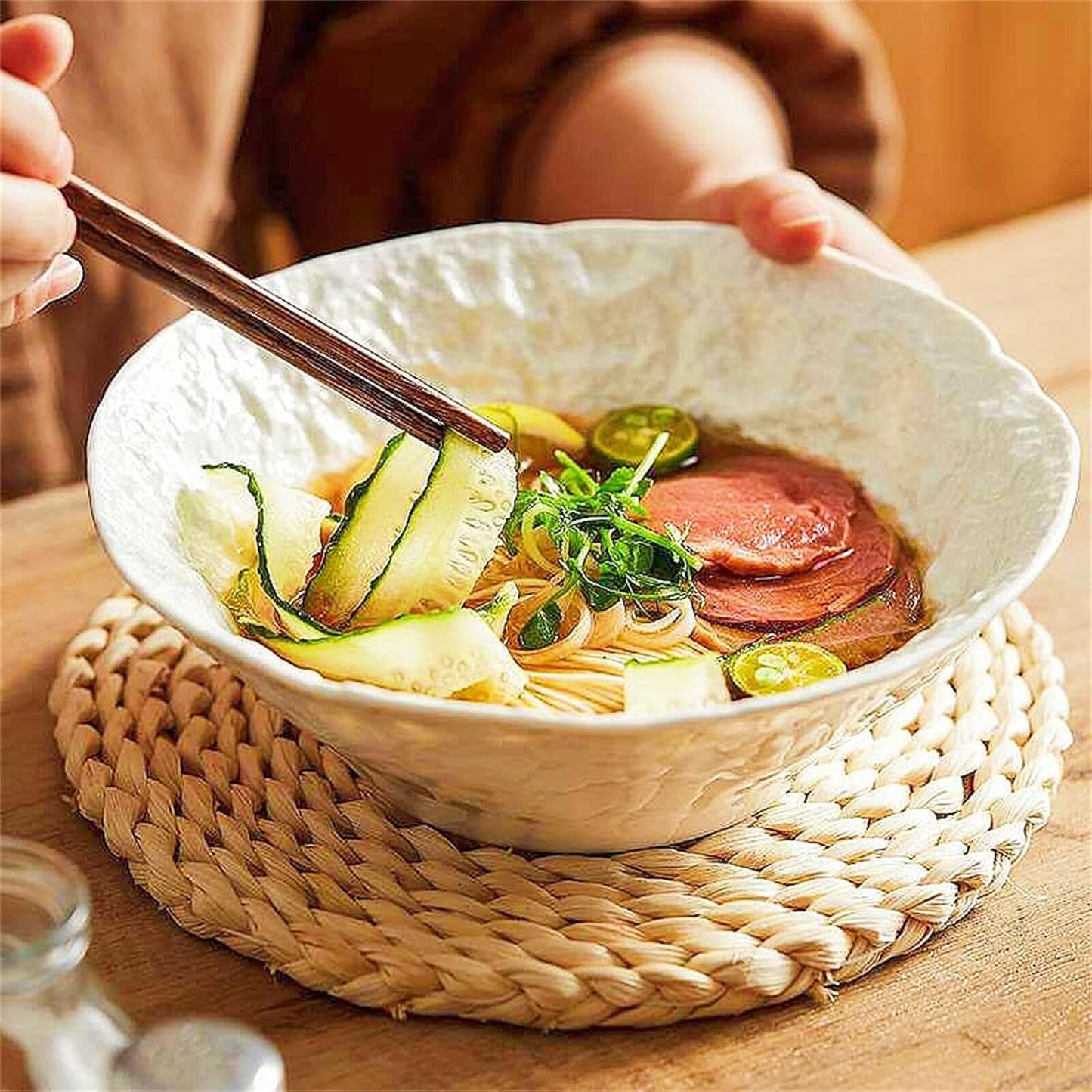 ZanPol Ramen Bowl, Stainless Steel, Insulated, Leak Proof, Noodle Tsuyu, Instant Ramen Bowl, Tableware East, Bowl, Ramen Bowl, Udon Bowl, Rice Bowl, Bowl, Ceramic, Udon, Cold Noodle, Oden Bowl, Salad