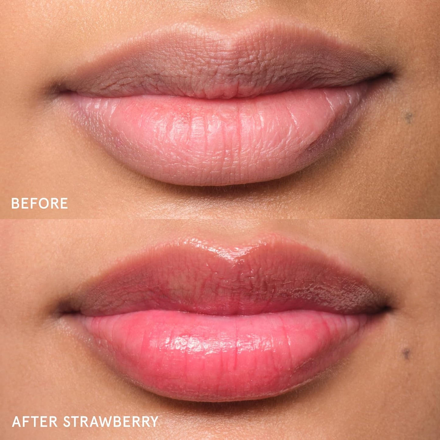 Glossier Balm Dotcom Hydrating Tinted Lip Balm - Universal Salve, Up to 12 Hour Moisture for Dry Lips, Cuticles & Skin - Lanolin, Beeswax & Castor Oil - Strawberry, Jammy Pink Tint, 15ml