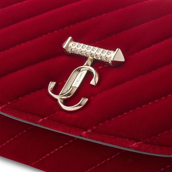 JIMMY CHOO Curve wallet with chain - Image 5