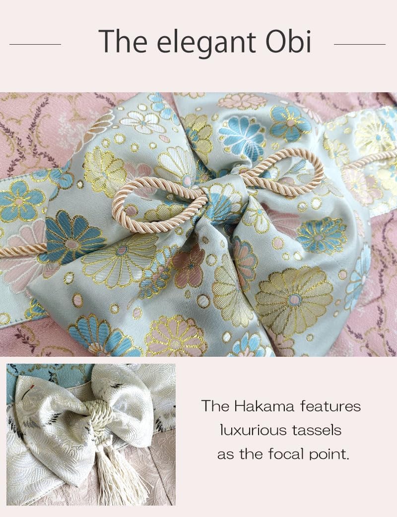 ONEKOSAMA OINUSAMA Dog Clothes Cat Cat Kimono Kimono Kimono Dog Wear Festival New Year Shichi-Go-San Small Dog Large Dog Small Large Size [Damask Pattern/Pink/XS]