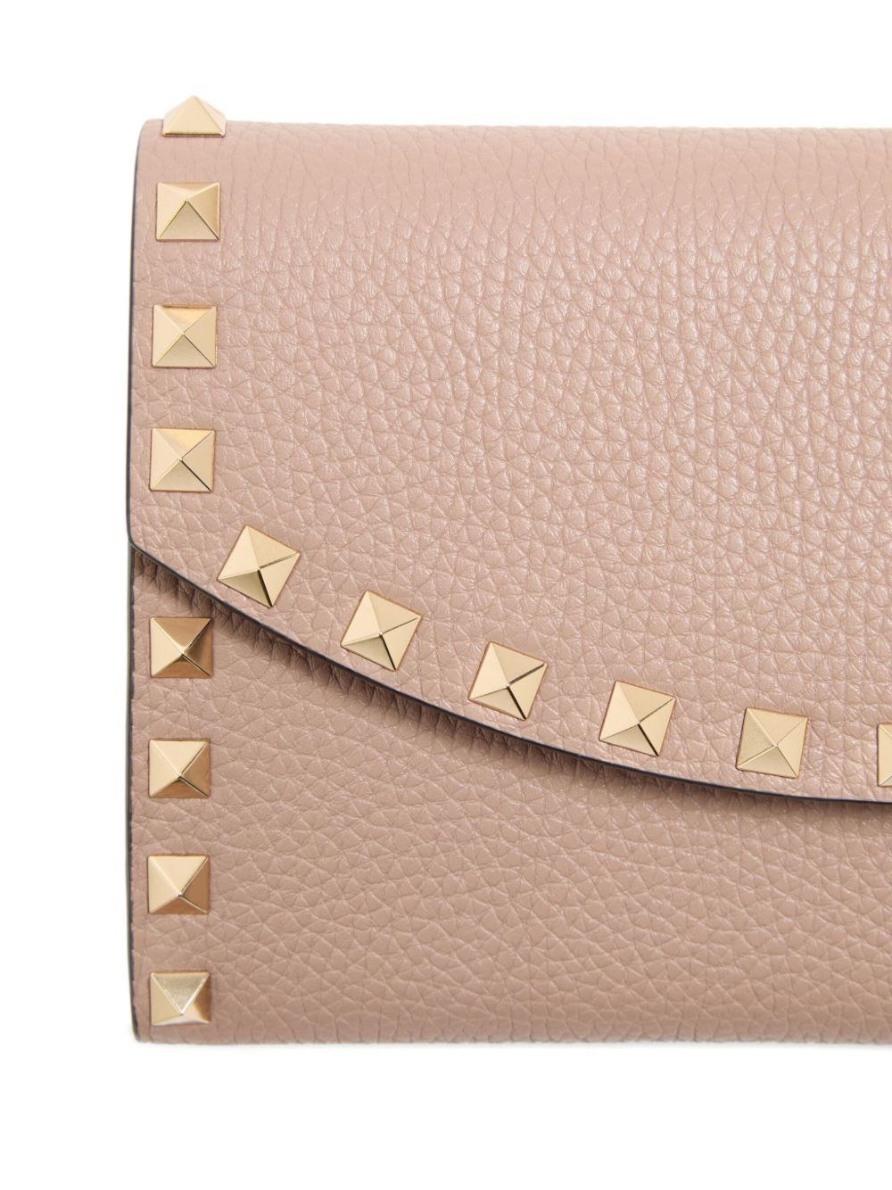 Valentino チェーン上のバレンティーノガラヴァニロックスタッドレザーウォレット - Image 5