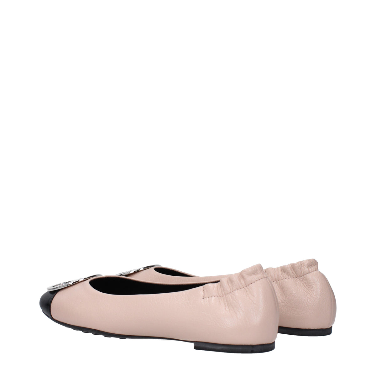 Tory Tory Burch Ballerine Claire Womens Leather Pink/Black - Image 5