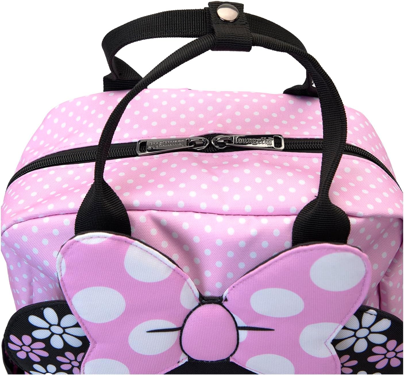 Loungefly Disney Minnie Floral Rock The Dots Nylon Backpack