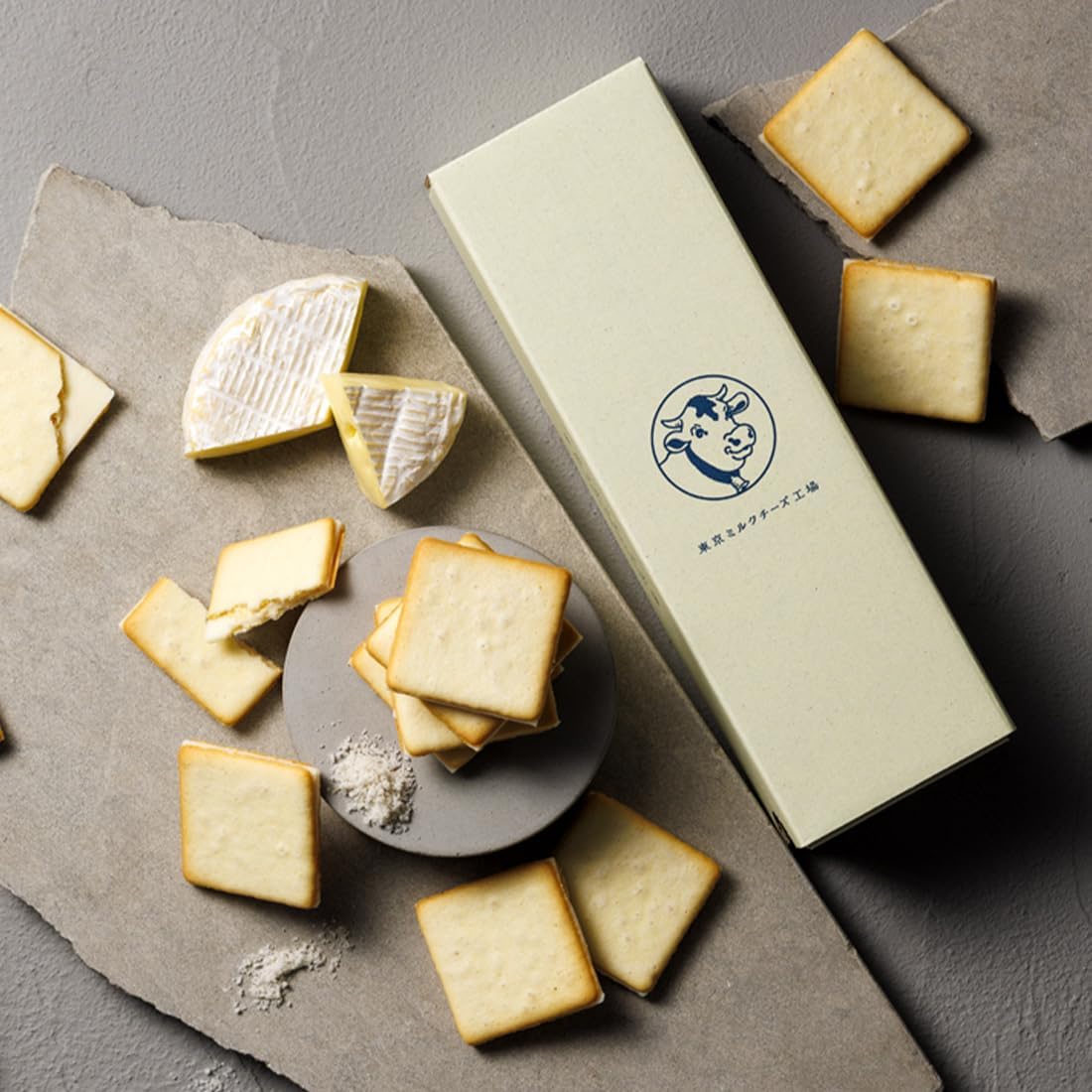 Tokyo Milk Cheese Factory Cookies, Popular Snacks, Sweets, Gift, Tokyo Souvenir, Hand-carried Gift, Individually Wrapped, Present, Return Gift, Internal Celebration, Baked Goods (Salt & Camembert