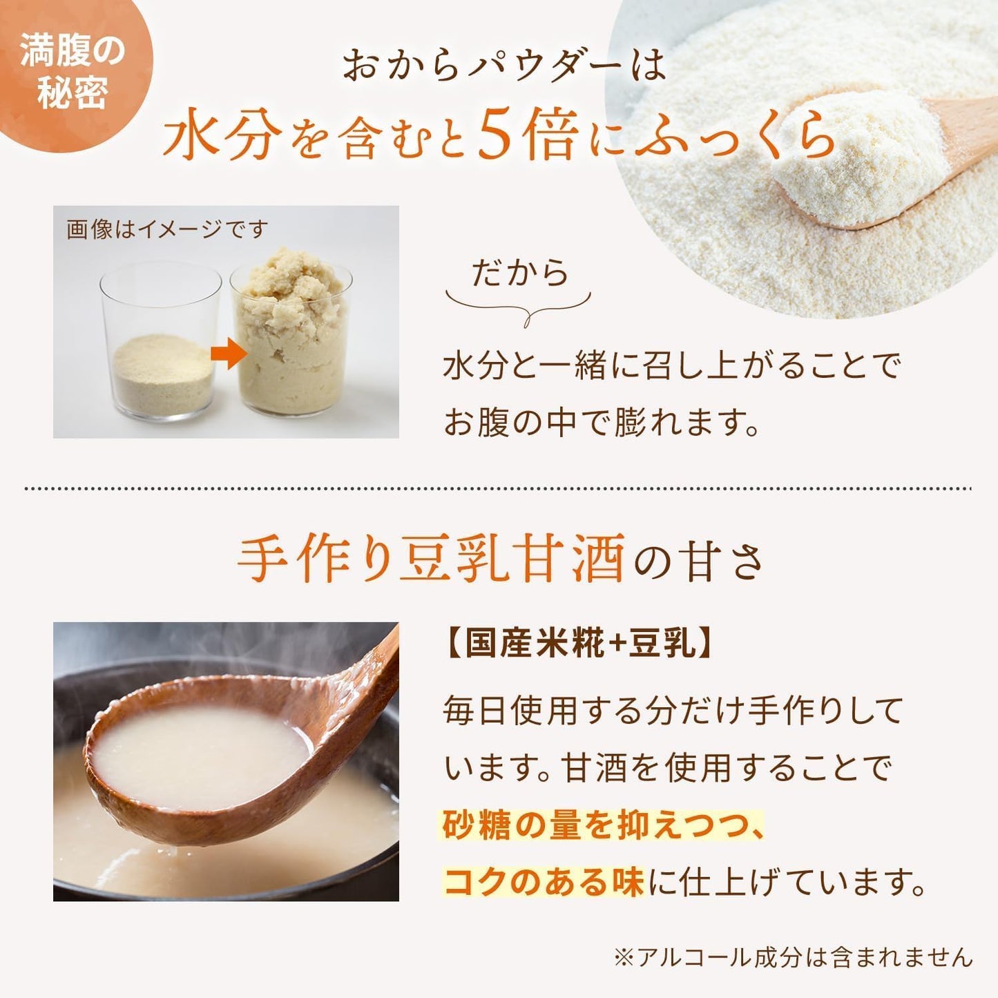 Bake de Nature Soy Milk Okara Cookies Gluten-Free Diet (5 Varieties 500g / Individually Wrapped / Approximately 65 Pieces / Assorted) Low Sugar Low Calorie (Snacks, Sweets) Soy Milk Okara Cookies